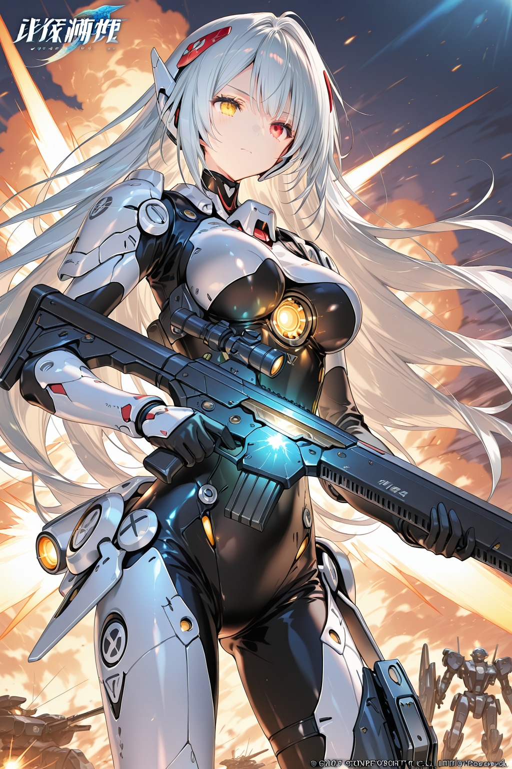 メカ娘の兵士 | の人気AIイラスト・グラビア