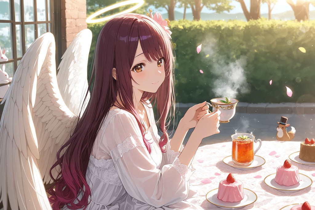 天使さん頑張ります（ガブリエルさん）