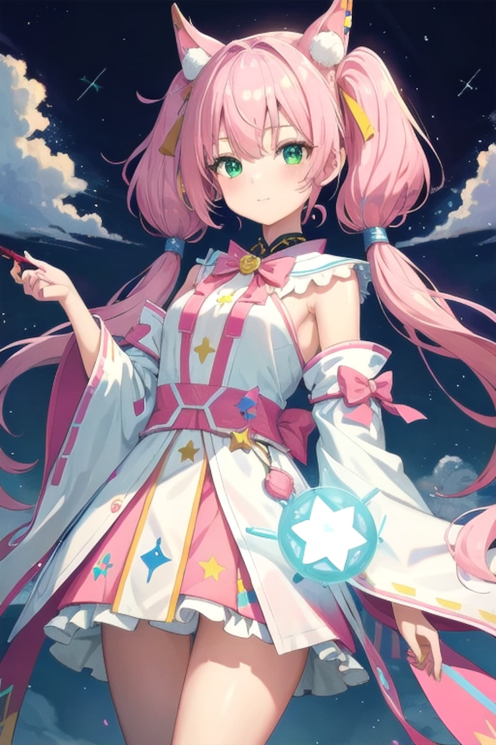 ネコ耳魔法少女