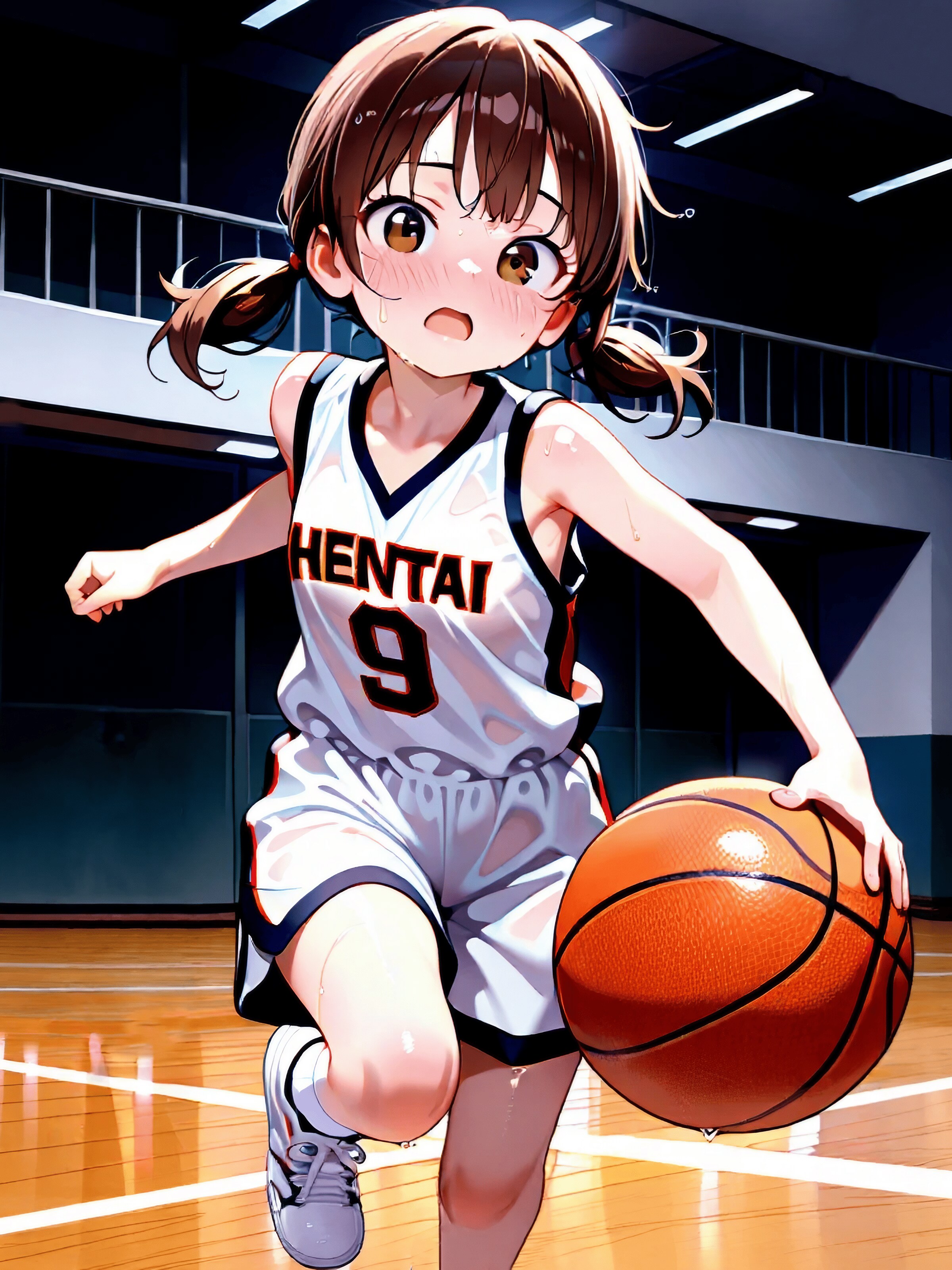 バスケ少女 | の人気AIイラスト・グラビア