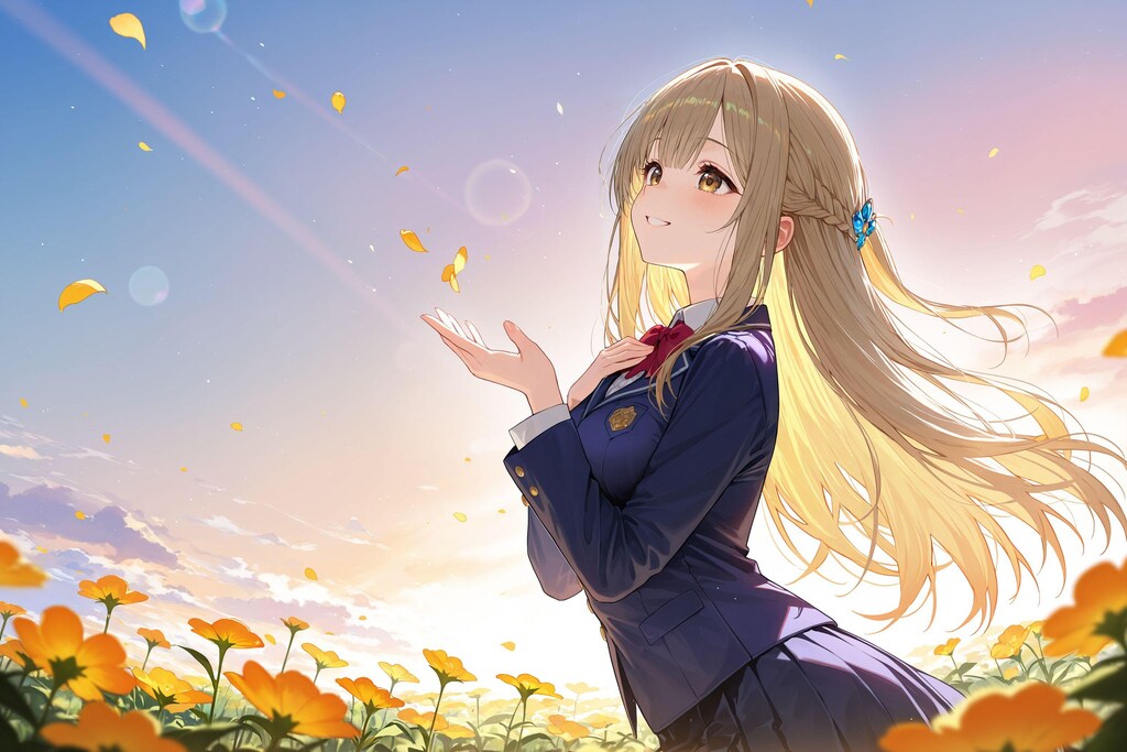 異世界学園の少女さん