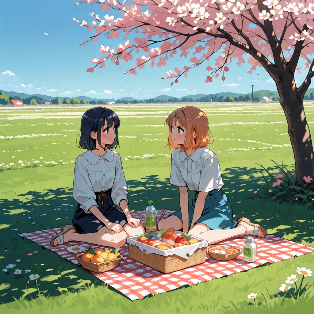 晴れた日には