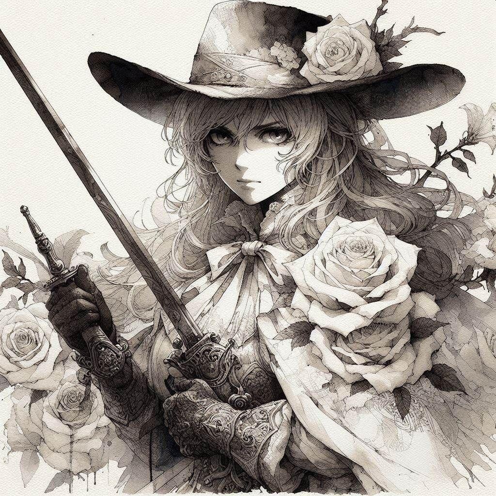 ウエスタンな白薔薇の姫