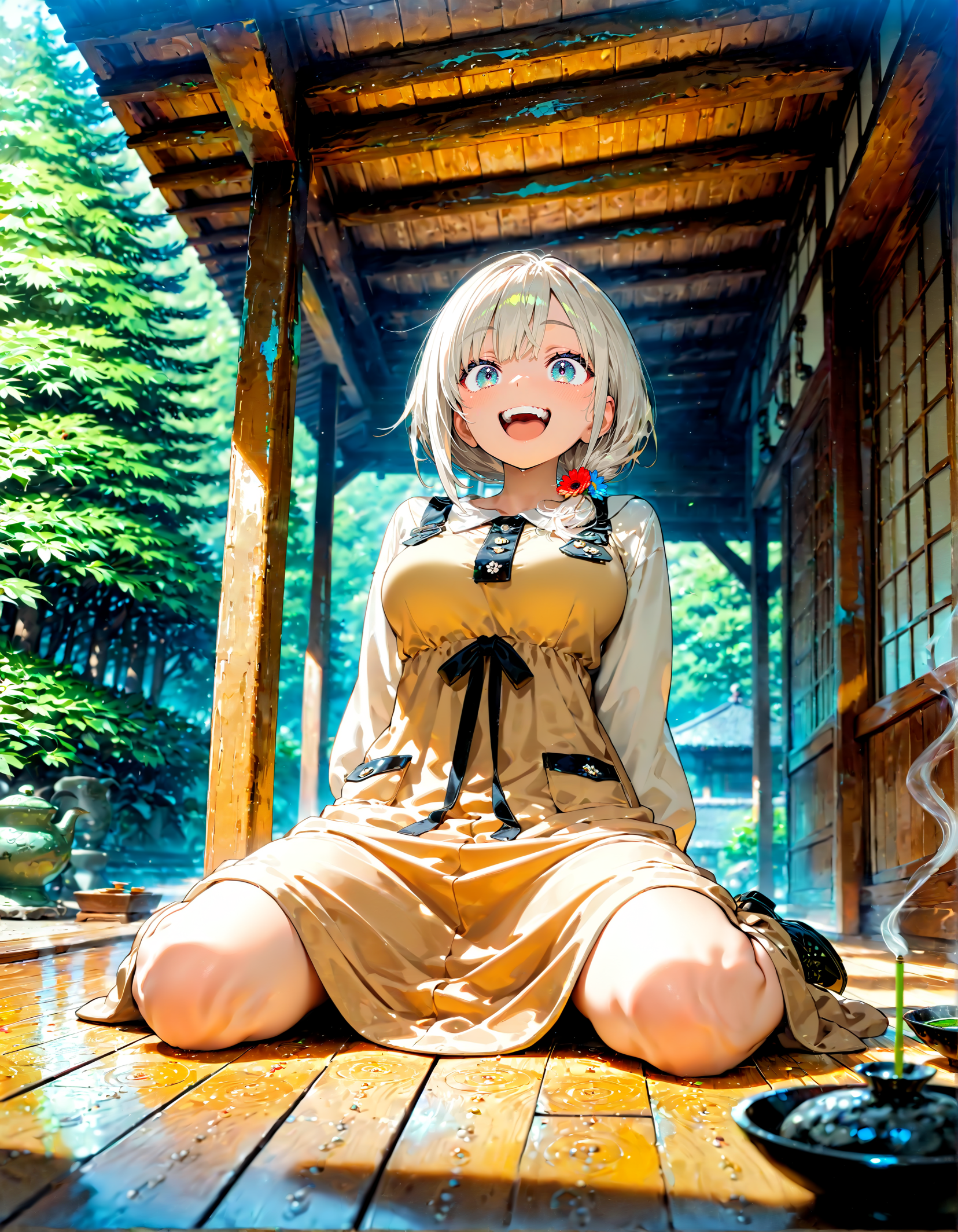 今日はガーベラ記念日。お香の日。ウッドデッキの日。よい歯の日　その５