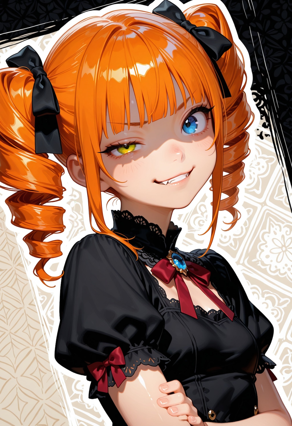 【他己紹介】城ヶ崎アオイさん家のメリッサちゃん。