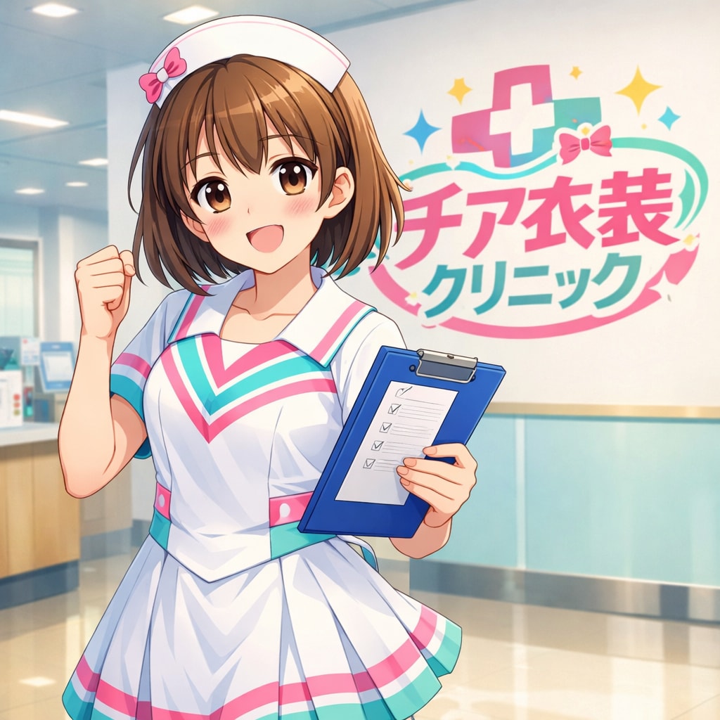 チア衣装クリニック開院ですー