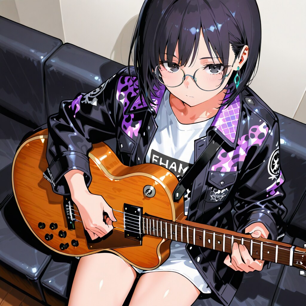 一曲聞いてく？ | の人気AIイラスト・グラビア