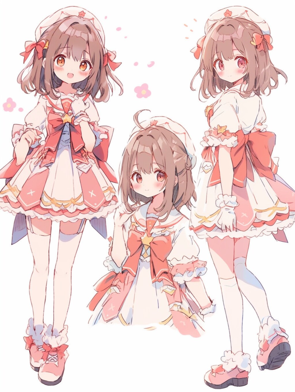 アイドルちゃんの設定画