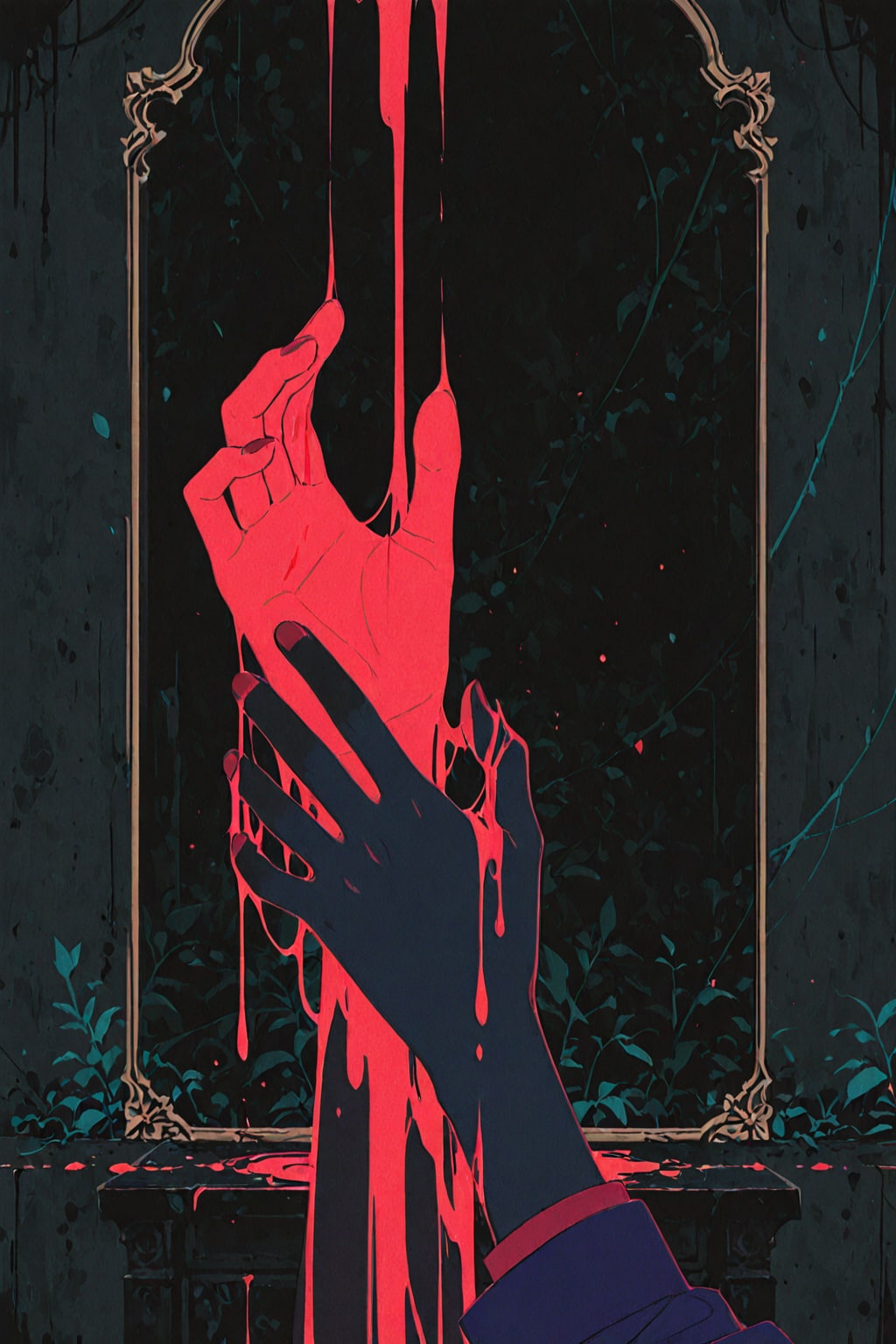 何かホラー映画っぽいイラスト | の人気AIイラスト・グラビア