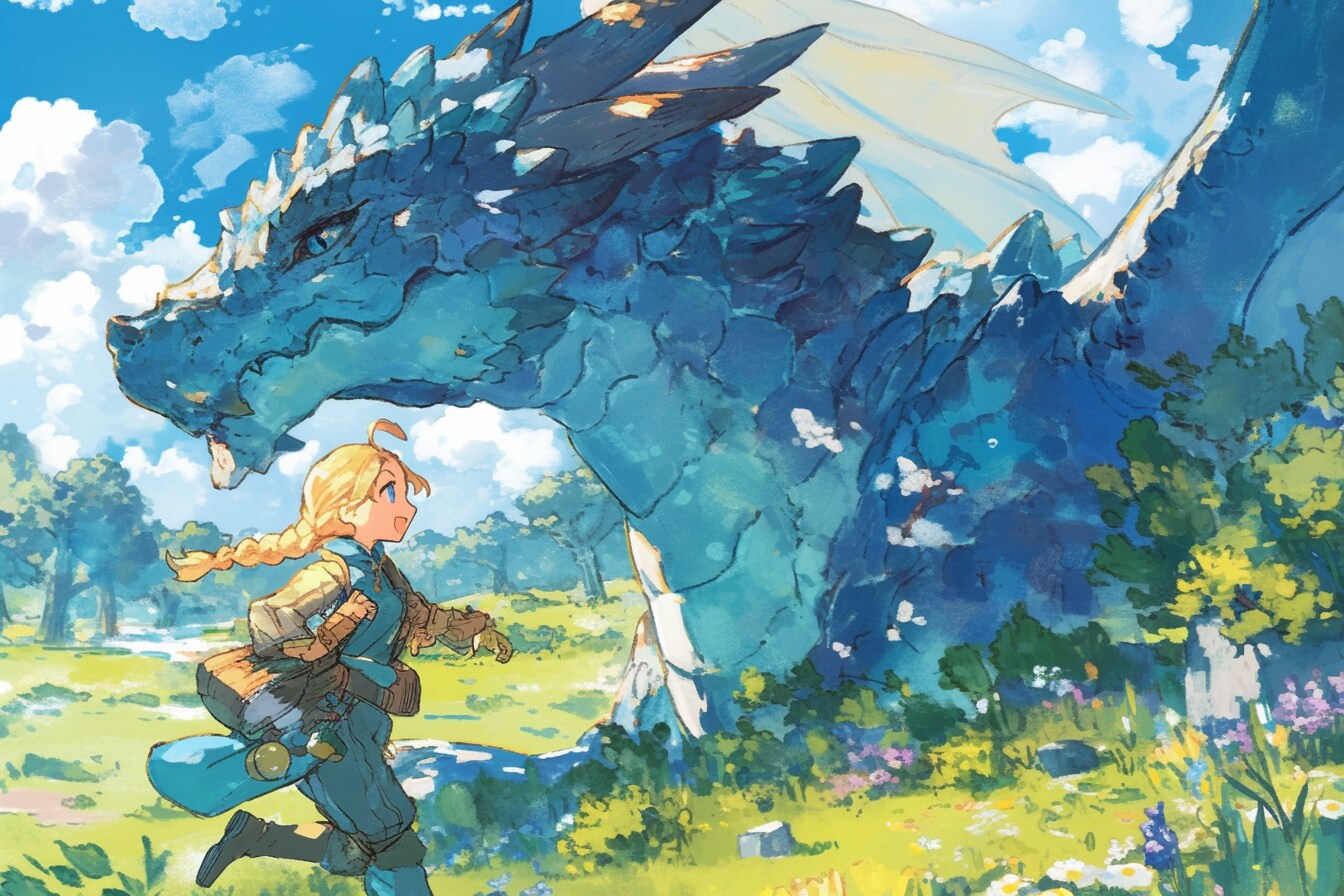 ドラゴンと少女（竜騎士）141 | の人気AIイラスト・グラビア