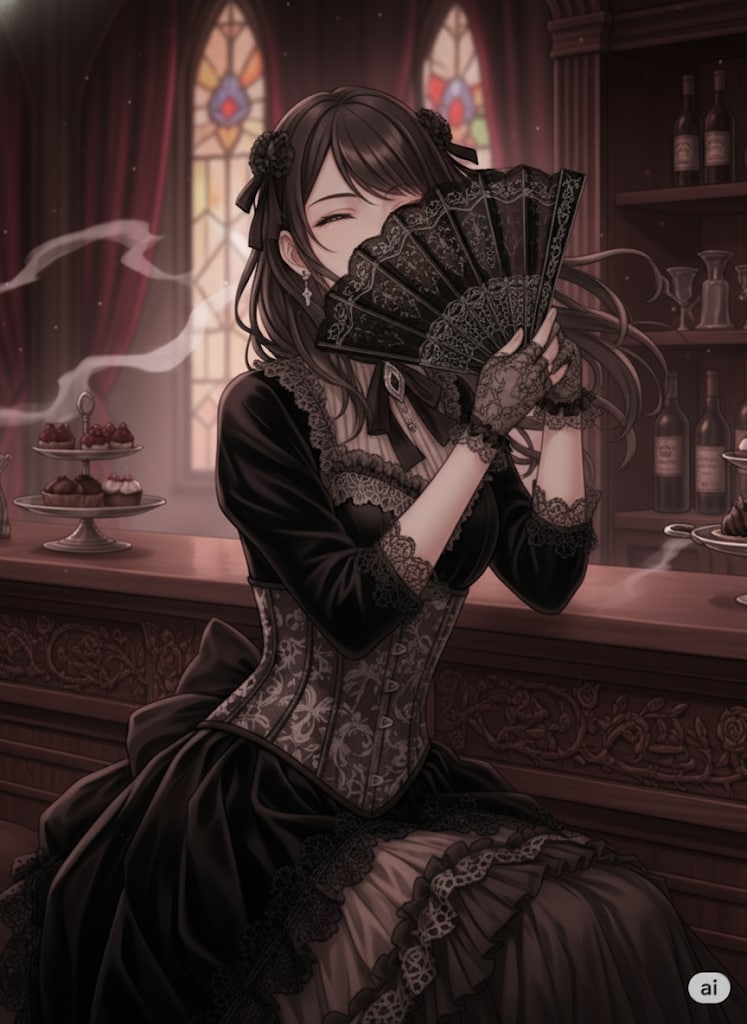 【侯爵夫人】扇子の裏の嗤い | の人気AIイラスト・グラビア