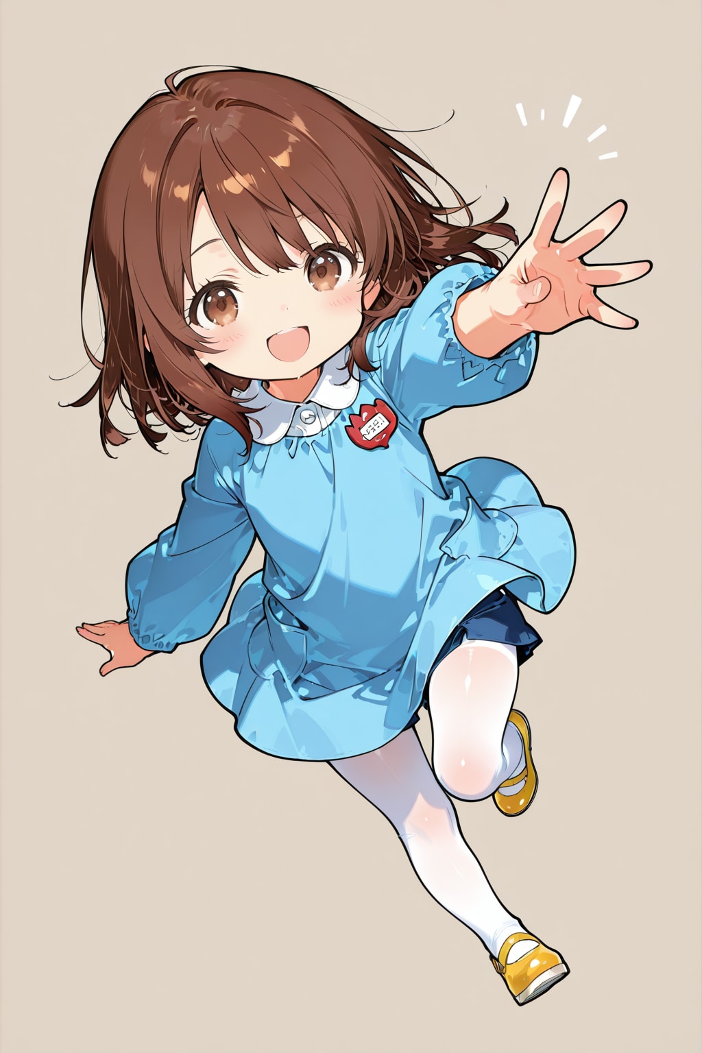 うちの子3人の園服