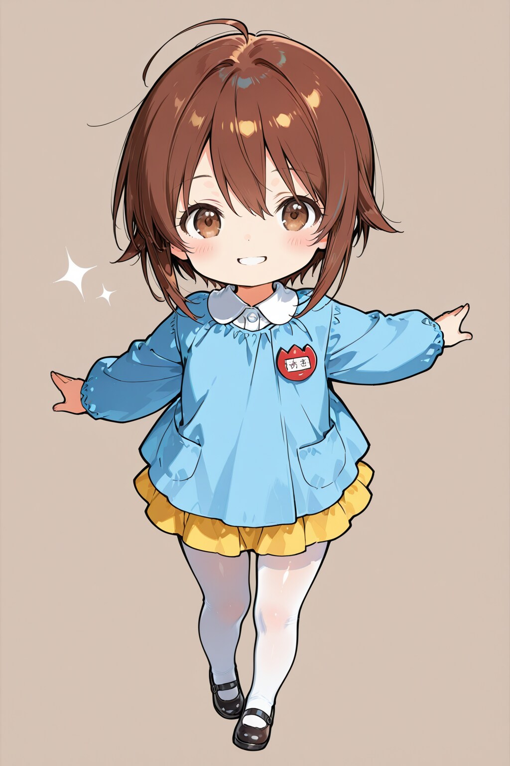 うちの子3人の園服