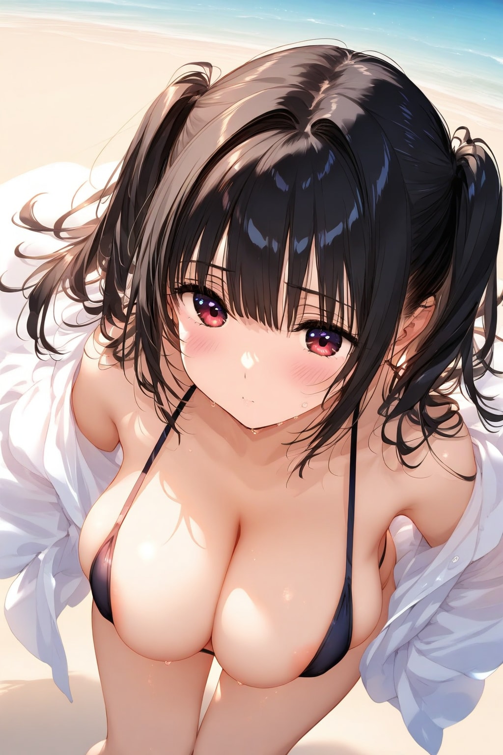 アンニュイな表情