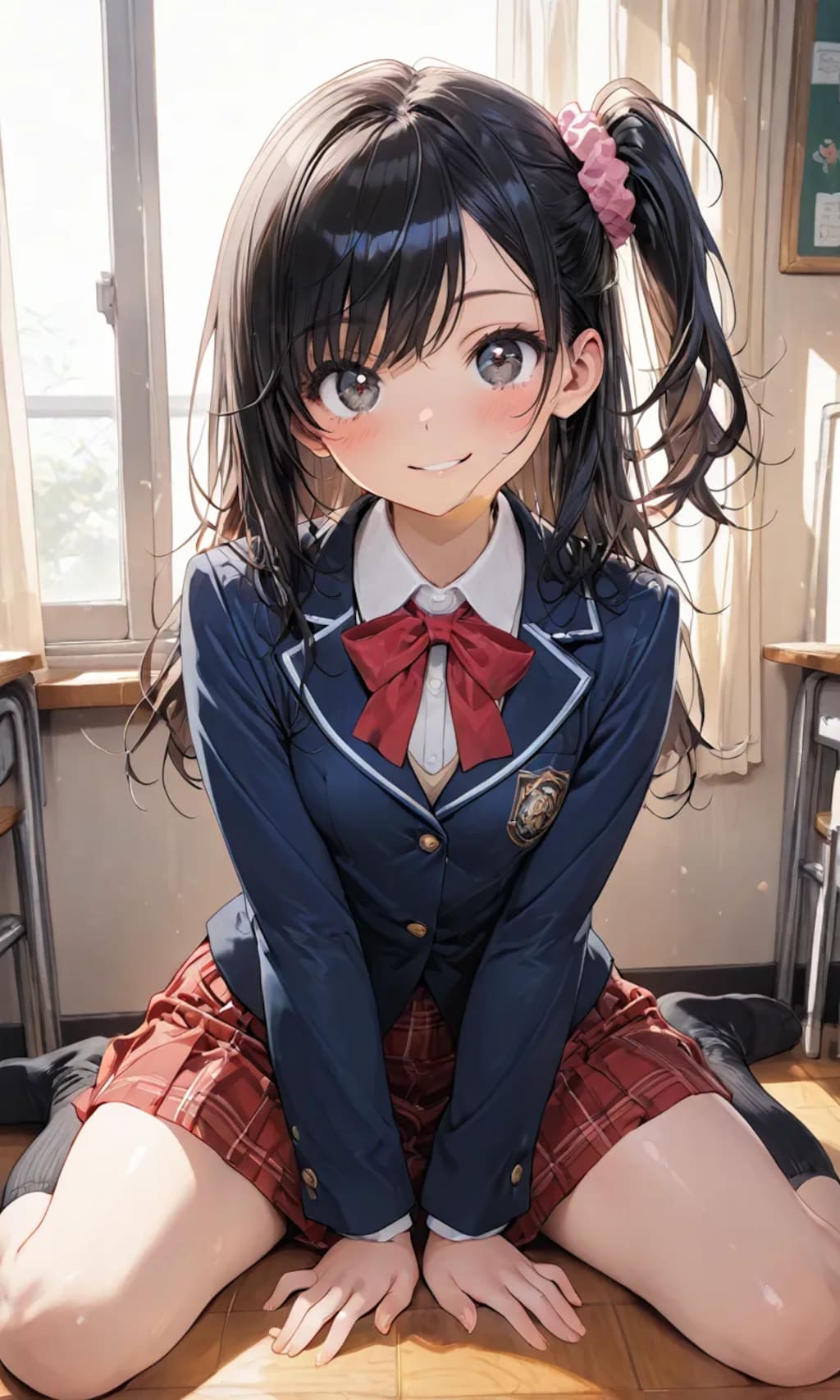 学校でのアイドル志望JC😊