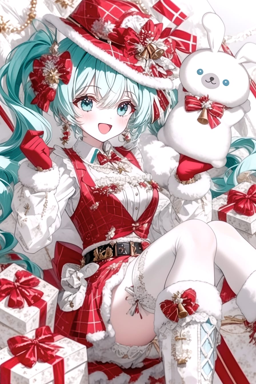 サンタガール-08 | の人気AIイラスト・グラビア