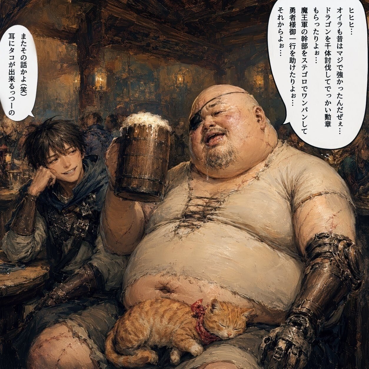 伝説の戦士 (の成れの果て)