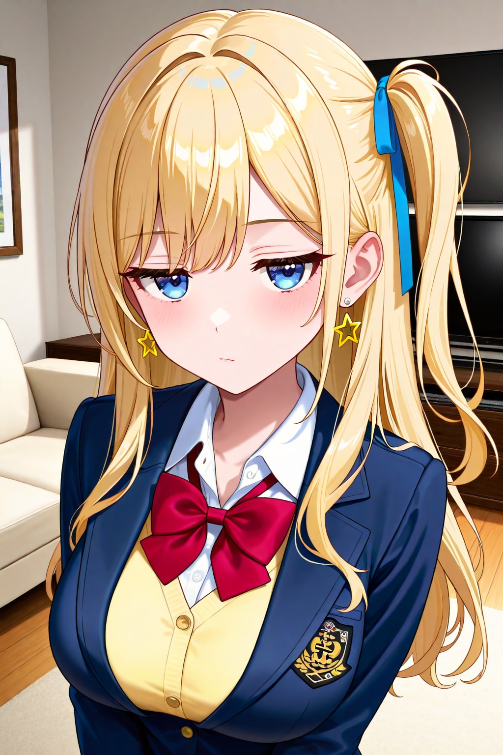 ジト目で見てくるナミちゃん