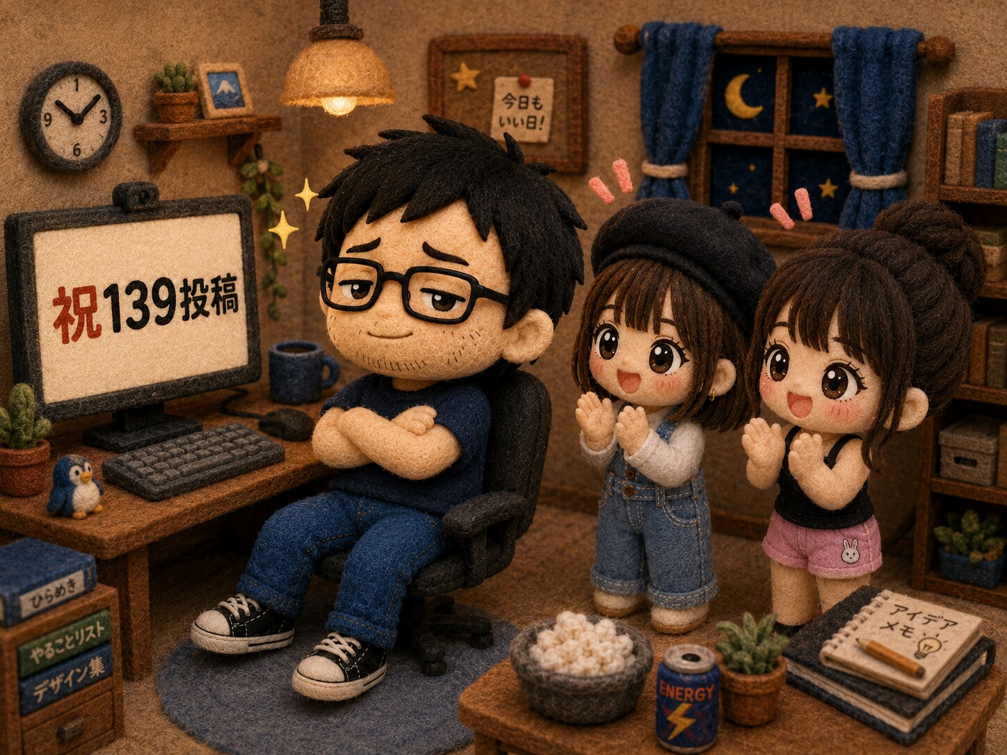 チョット褒められるとスグ調子にのるおぢ | の人気AIイラスト・グラビア