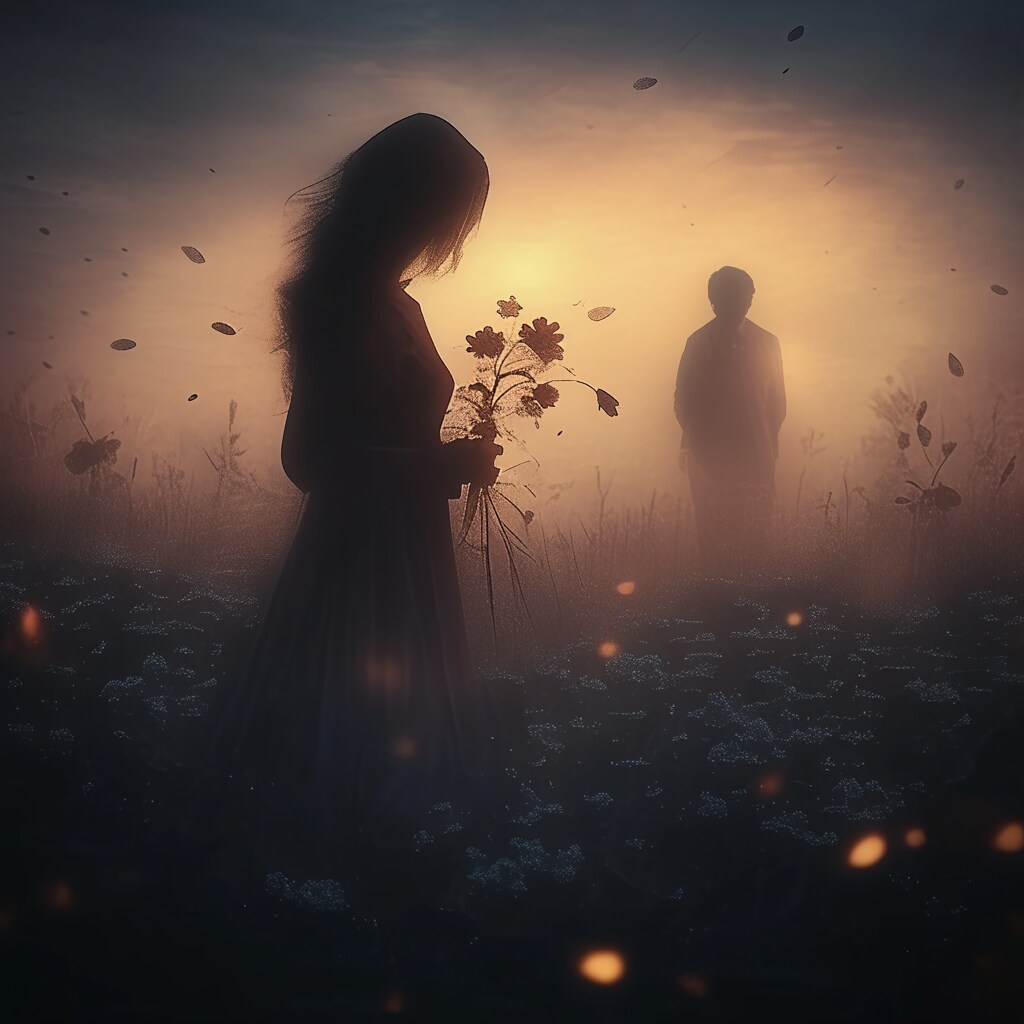 別れのシルエット