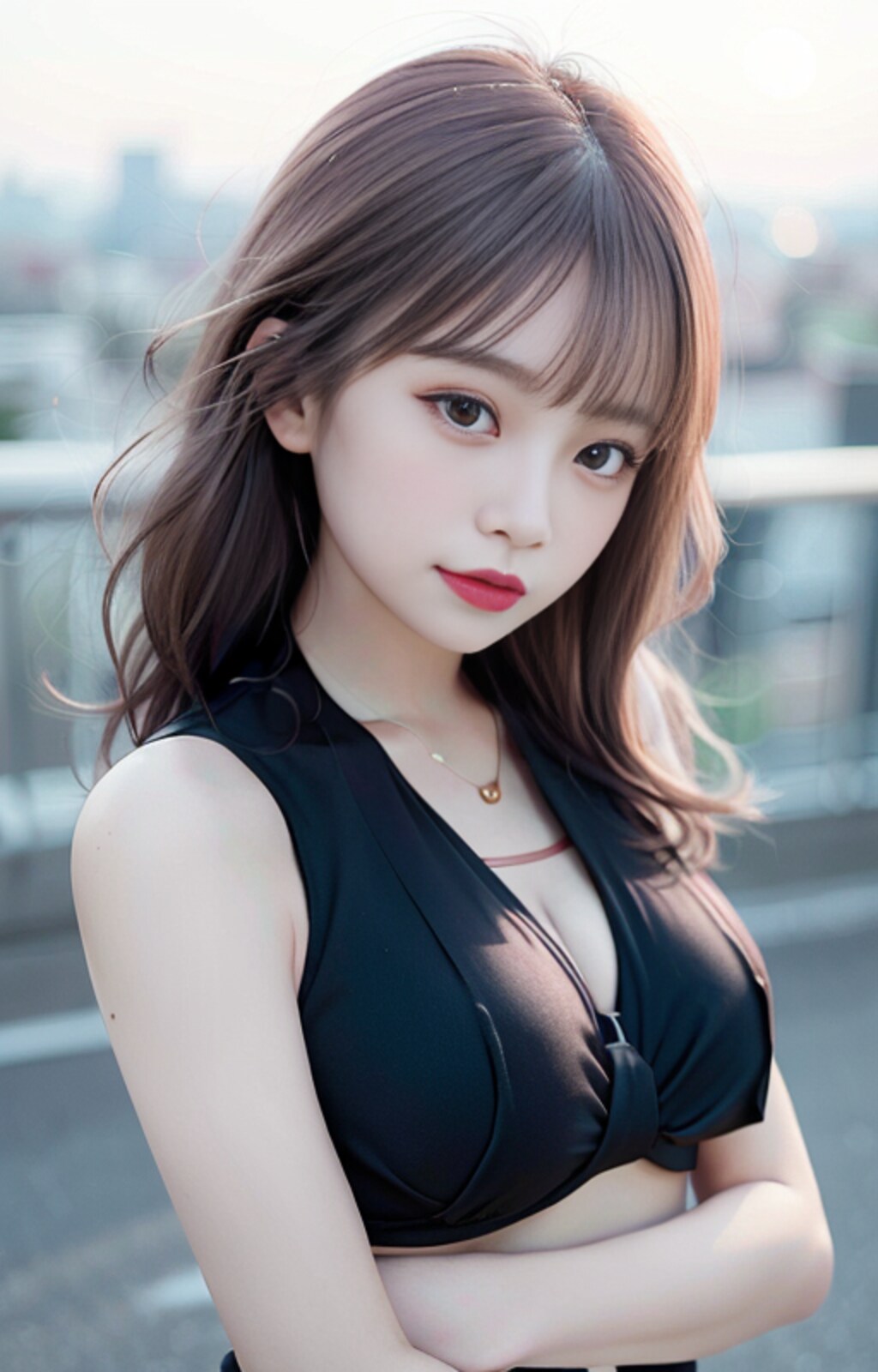 朝の彼女