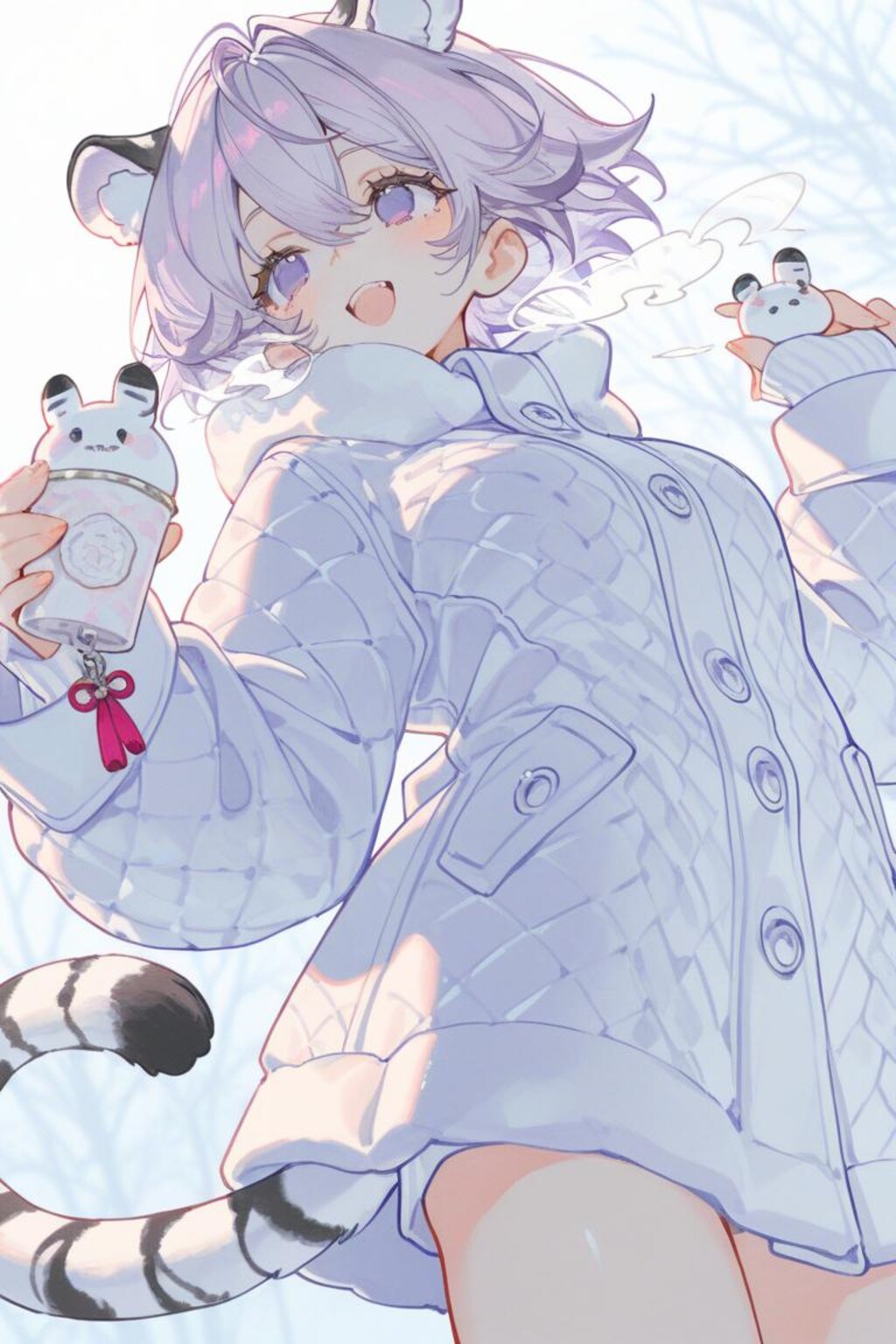 冬はつとめて…