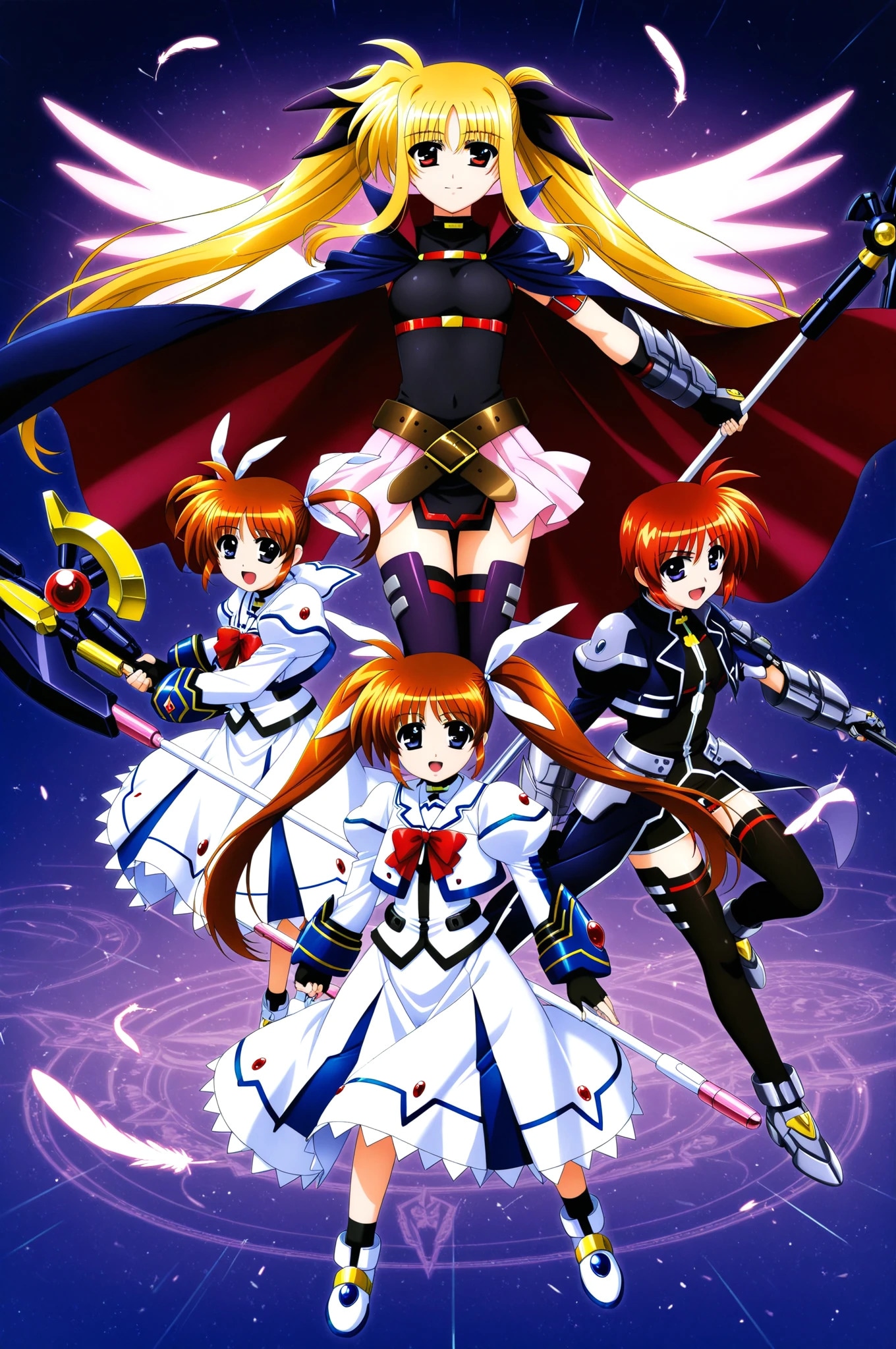 なのはとフェイト | の人気AIイラスト・グラビア