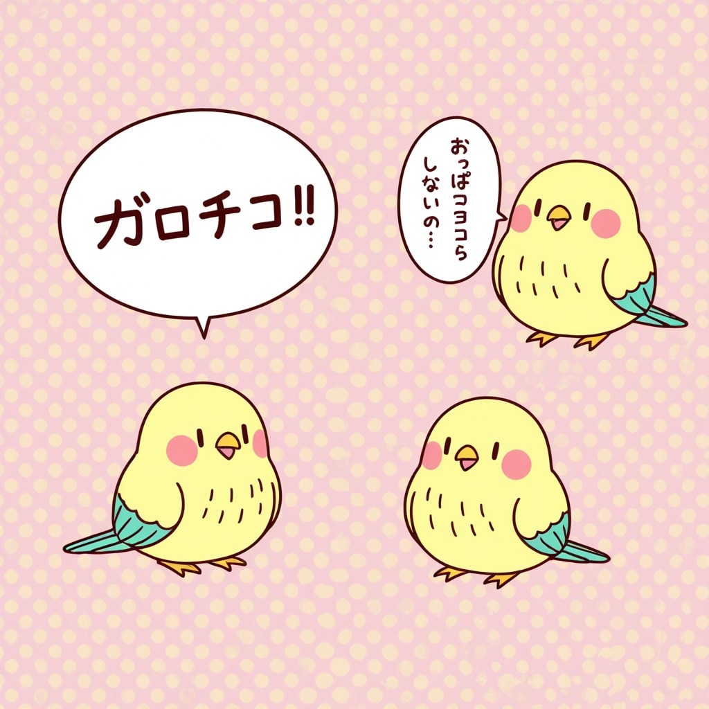 気まぐれインコ