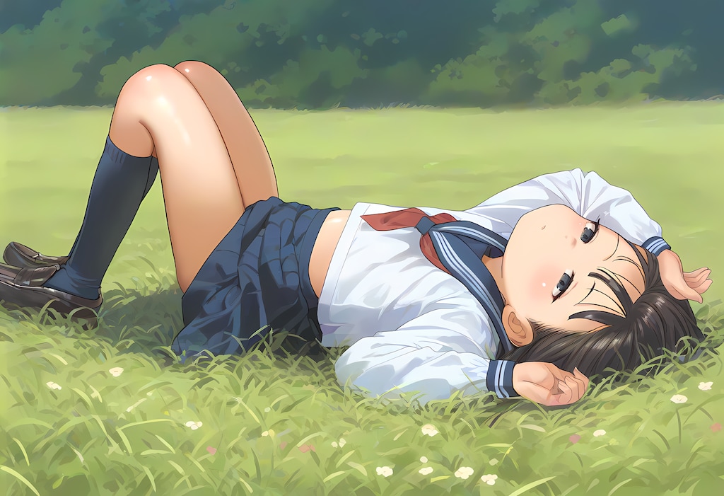 暖かな日の一日