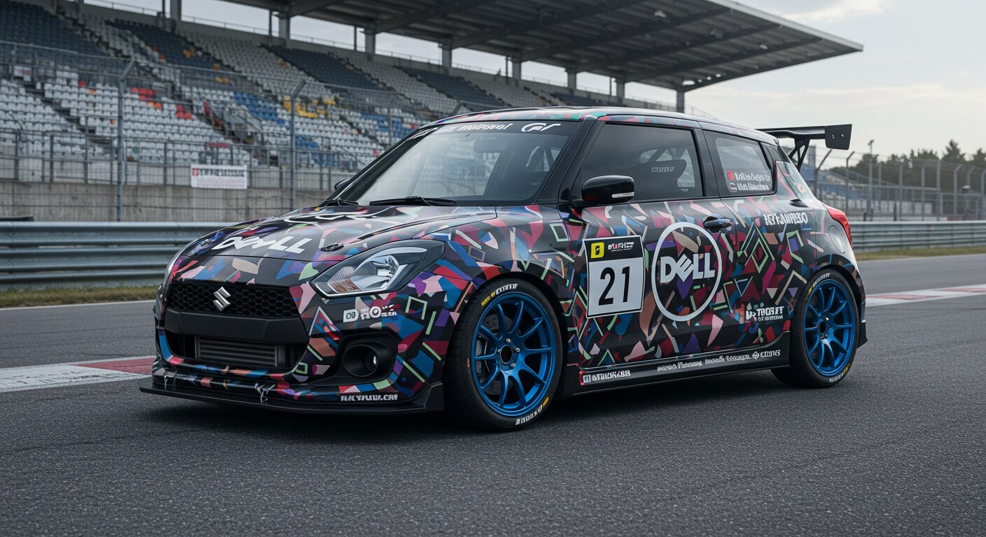 DELLスイフトスポーツレーシングカー | の人気AIイラスト・グラビア