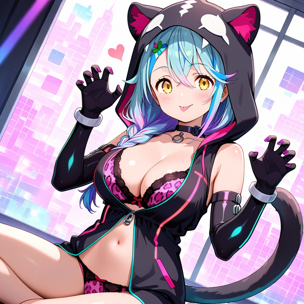 サイバー・レオパードガール①