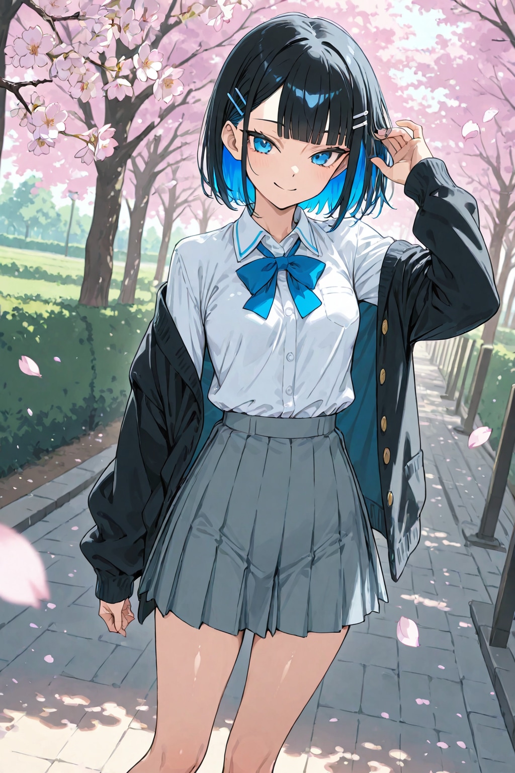 入学式に行ってきます。