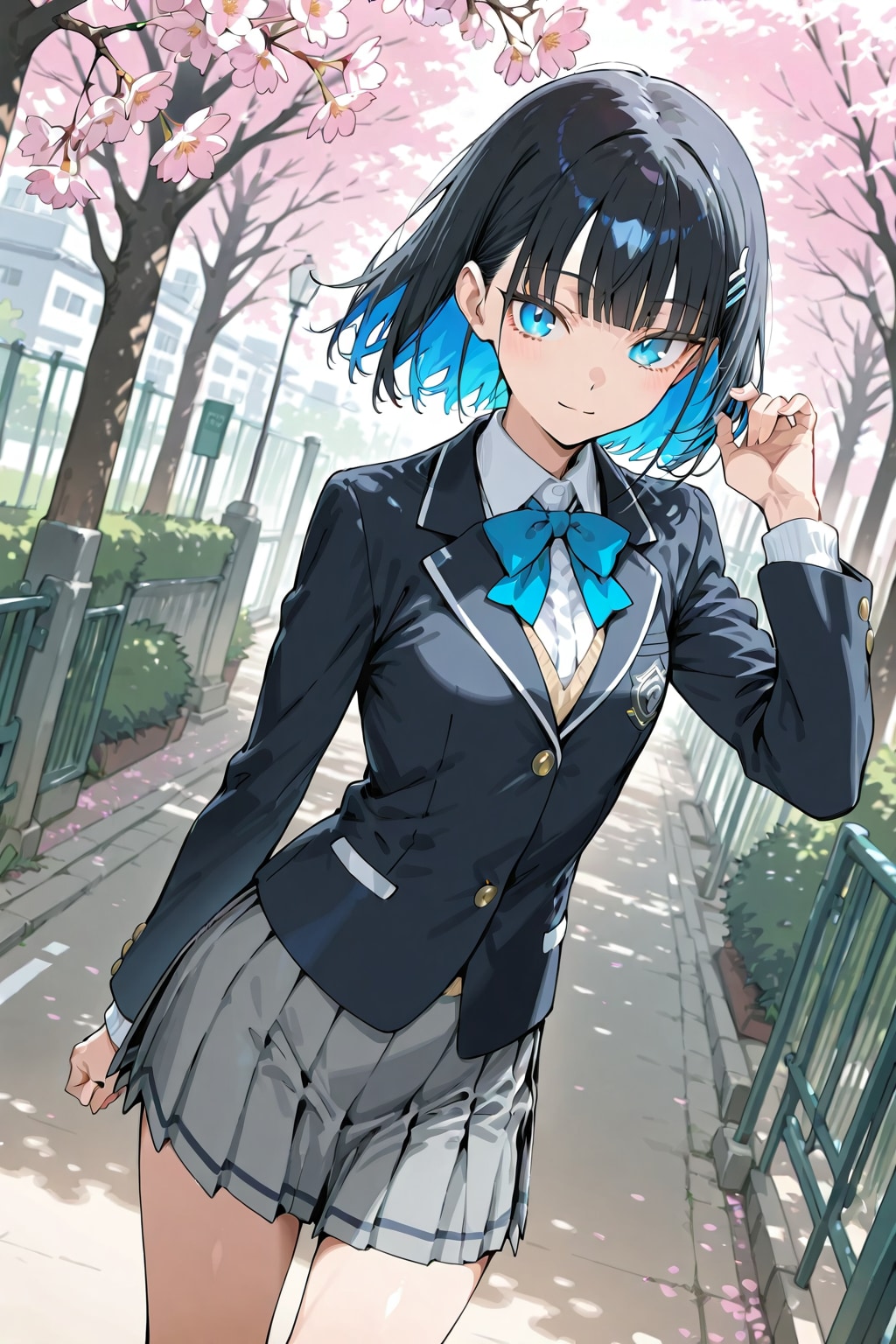 入学式に行ってきます。