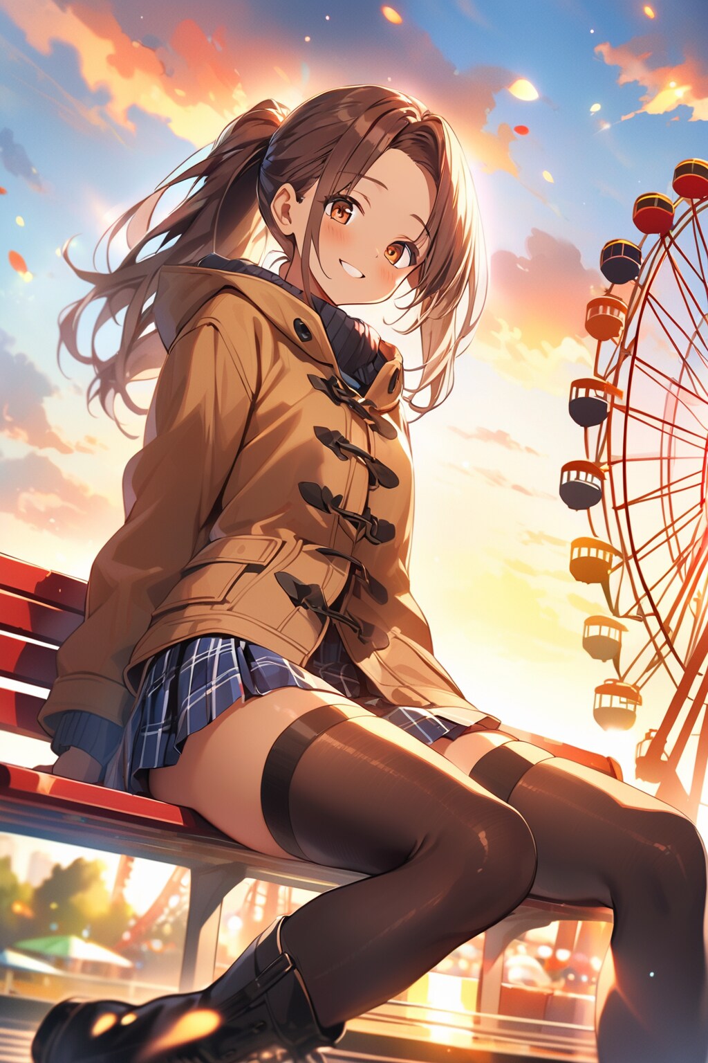 遊園地 | の人気AIイラスト・グラビア