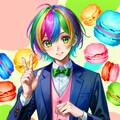 マカロンとカラフルな短髪少年★（9枚） 2枚目