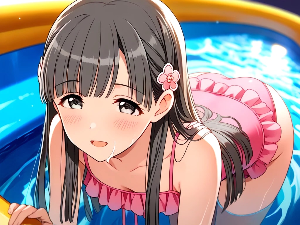 小早〇紗枝　ウォータースライダー
