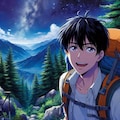 山と、黒髪短髪男性⛰️その2(12枚) 8枚目