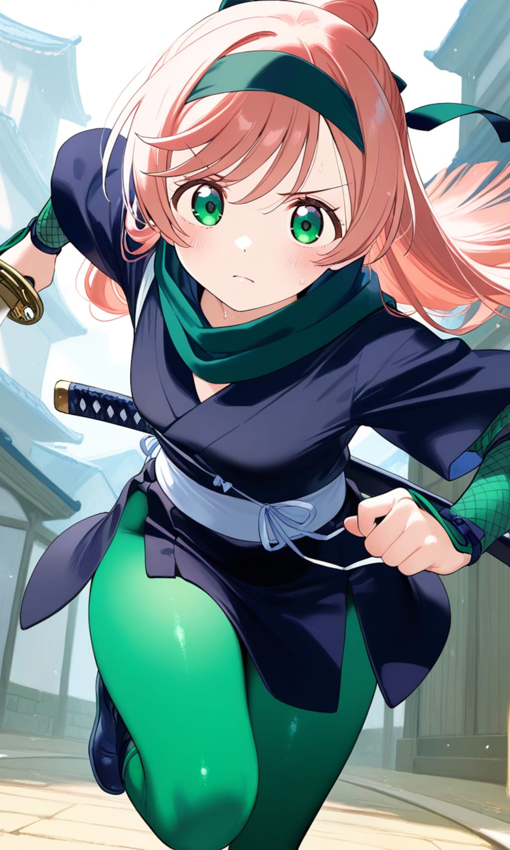 くノ一ましろん。