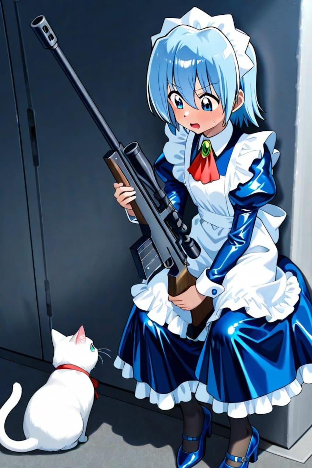 ハヤテのごとく　綾崎ハヤテ　スナイパーライフル