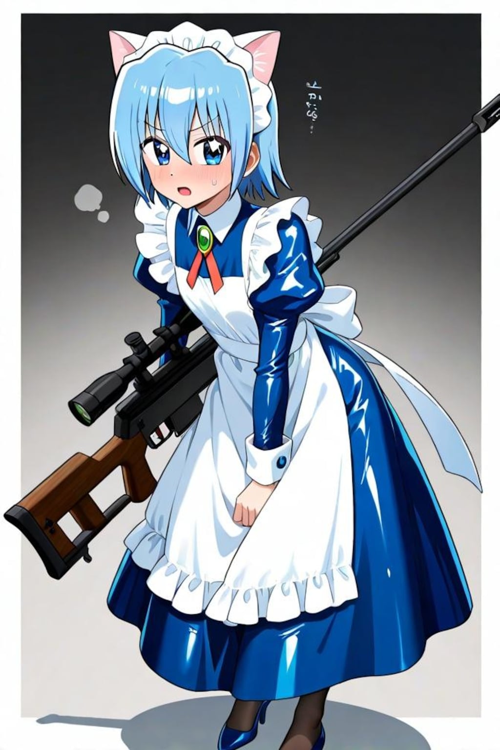 ハヤテのごとく　綾崎ハヤテ　スナイパーライフル