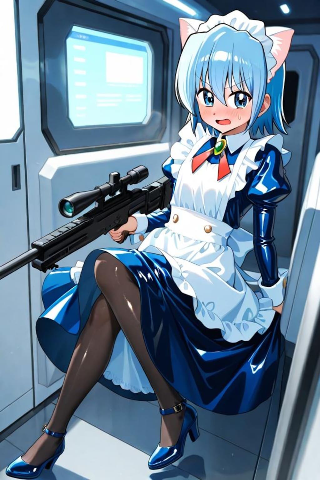 ハヤテのごとく　綾崎ハヤテ　スナイパーライフル