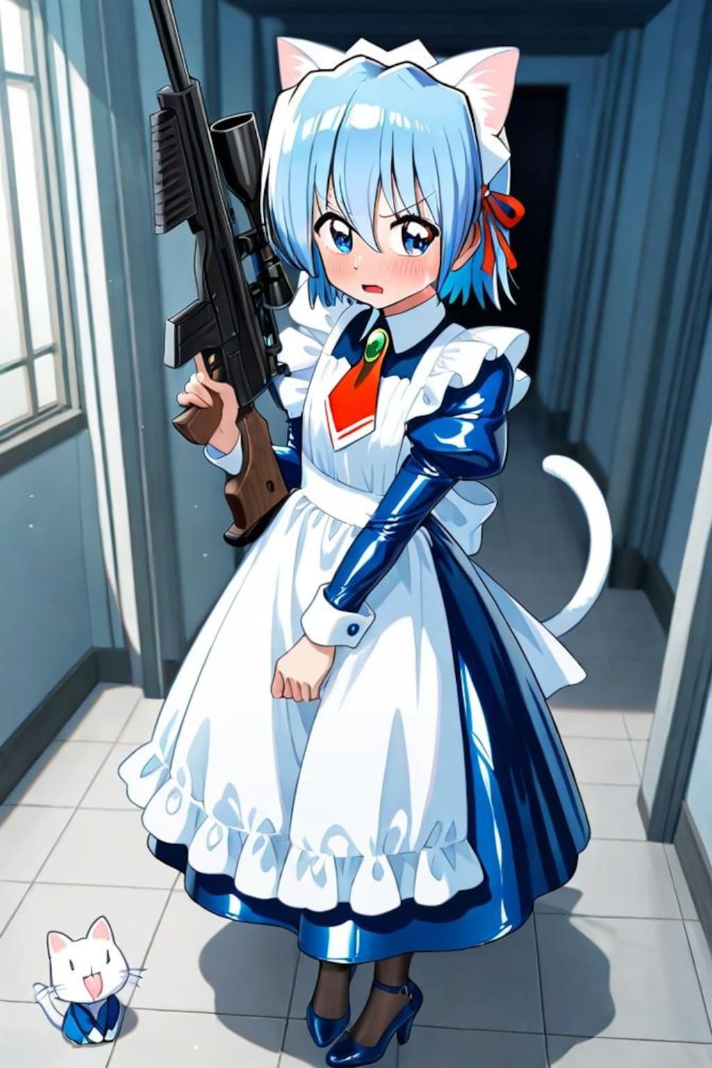 ハヤテのごとく　綾崎ハヤテ　スナイパーライフル