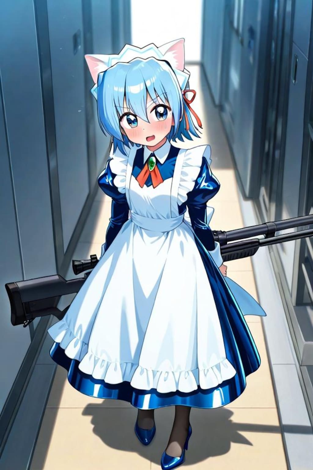 ハヤテのごとく　綾崎ハヤテ　スナイパーライフル
