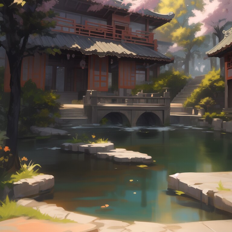 中華風味庭園