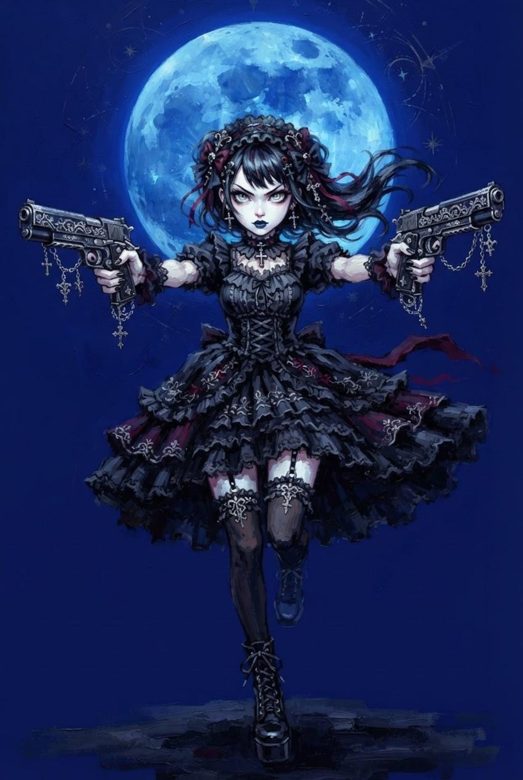 ゴスロリと2丁拳銃