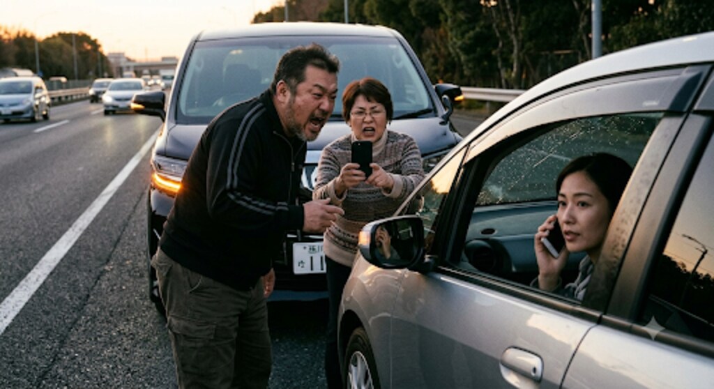 煽り運転の通報