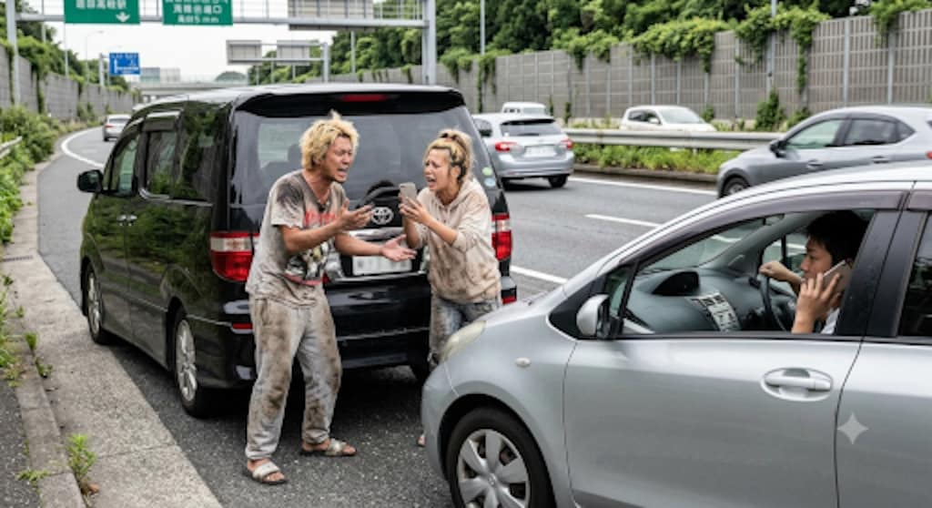 煽り運転の通報