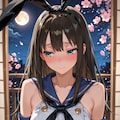 島風衣装のしぶりん(ちちぷい版) 2枚目