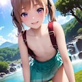 loli and Vast landscape_A3 6枚目