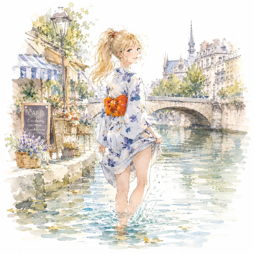 セーヌ河郊外